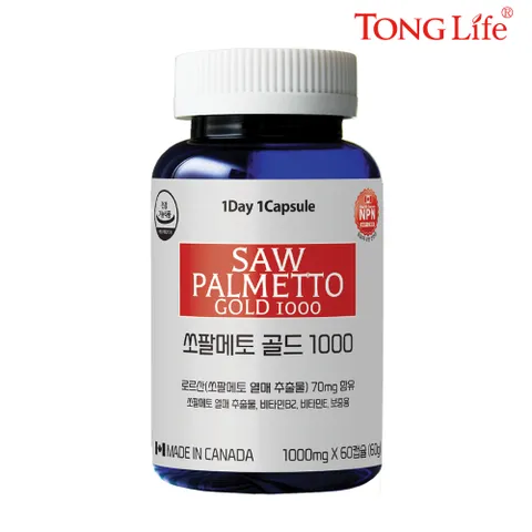 Canada  쏘팔메토 골드-1000mg 2개월분-1병