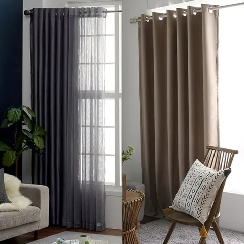 형상기억 암막커튼 거실커튼 방한커튼 쉬폰커튼 속커튼