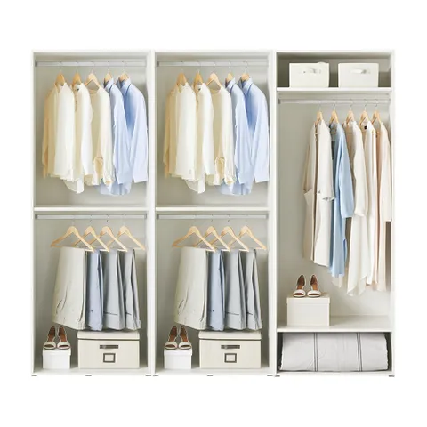 한샘 샘베딩 드레스룸 세트 240cm높이 216cm 행거형 2종