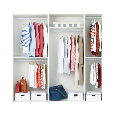 한샘 샘베딩 드레스룸 세트 200cm높이 194cm 행거형 2종