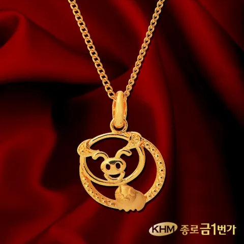[종로금1번가] 순금 목걸이 주얼리 18.75g 황금돼지