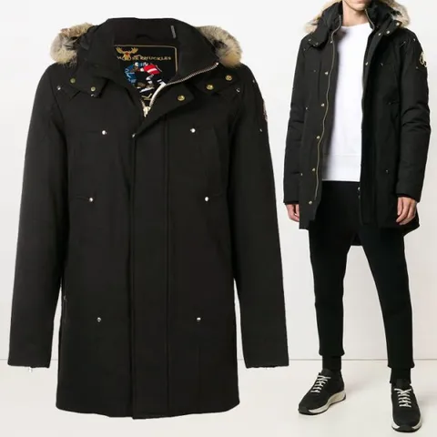 18F/W 서머셋 퍼후드 패딩 자켓 블랙 MK7588MPP 294