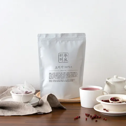 국산 오미자차 티백 대용량 50개입