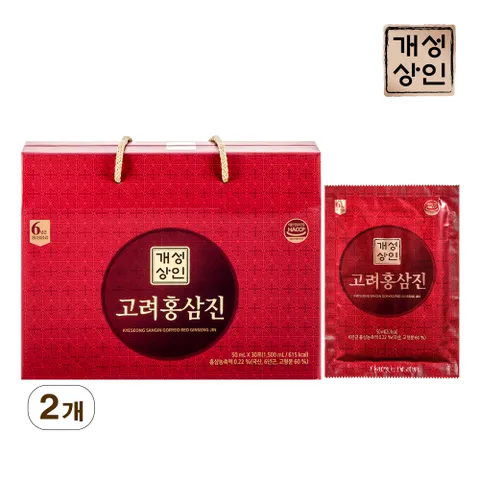 고려홍삼진 50ml x 30포  1+1 /총 2박스