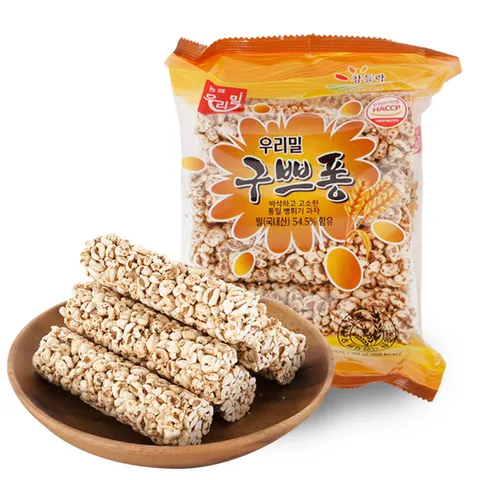 농협 우리밀 뻥튀기과자 구쁘퐁 90gx3봉