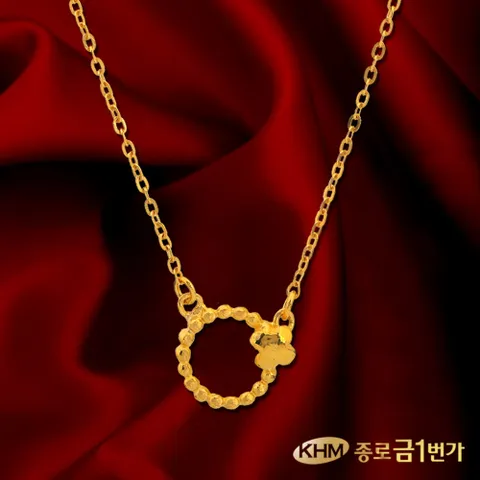 순금 목걸이 주얼리 3.75g 볼링클로버