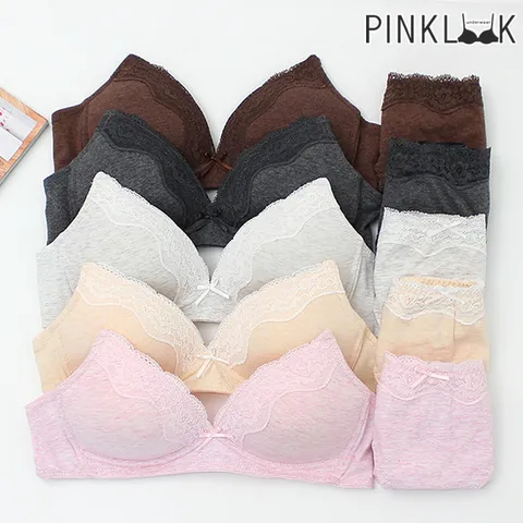 플로렌스 코튼 노와이어 브라팬티 10종세트