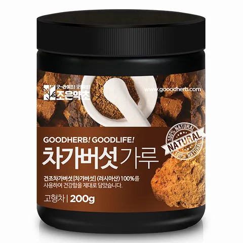차가버섯가루 200g