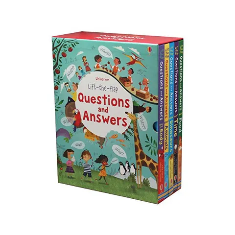 [영어원서] Lift-the-Flap Questions and Answers Slipcase 5 Books