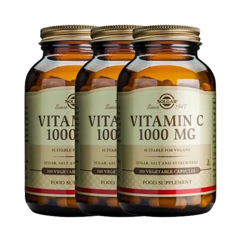 [해외직구] 솔가 비타민C 1000mg 100캡슐 x3