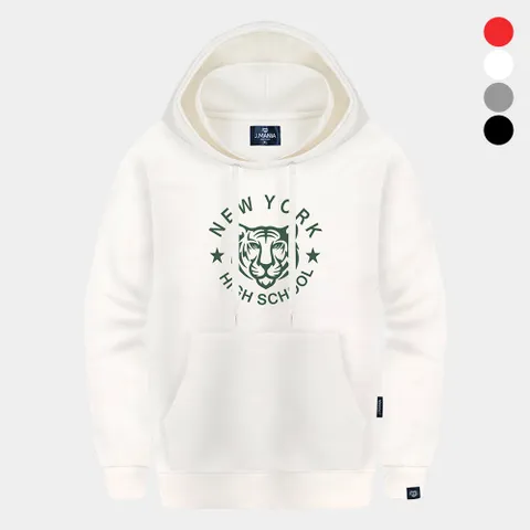 [진마니아]뉴욕타이거 후드티 남여공용 오버핏 빅사이즈 M~4XL 긴팔 티셔츠