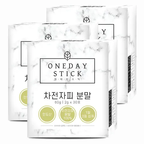 차전자피 분말 가루 스틱 30포 x 2g x 3