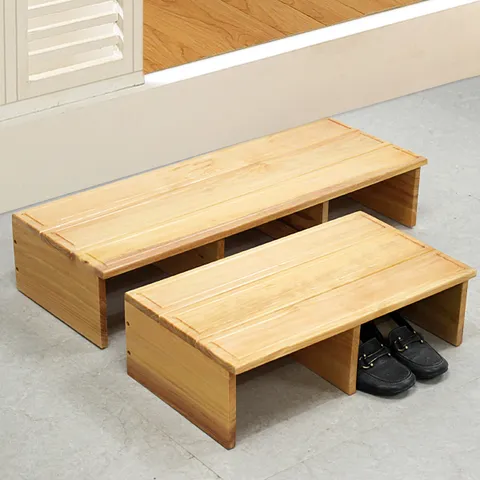 원목 수납 발판 발받침대 발디딤대 미니계단