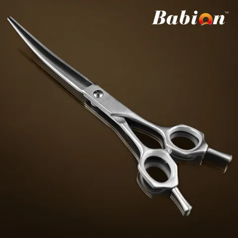 강아지 애견 미용가위 ML 7.5인치 20도 커브가위 M4-751C