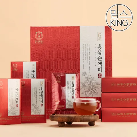 [강원인삼농협] 홍삼순액미 6년근 홍삼추출액 70mlX30포