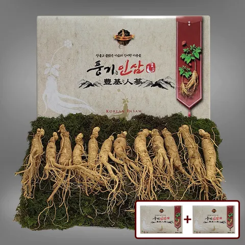 5년근 수삼 1채 750g 10-15뿌리 x 2박스