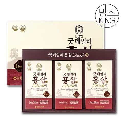 [강원인삼농협] 6년근 홍삼 굿데일리홍삼스틱 10mlX30포