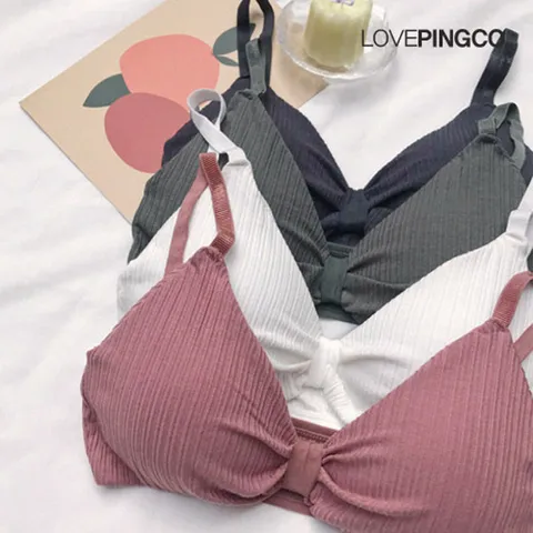 러블리한 리본 브라 한듯 안한듯 편해 노와이어 노후크 브라 6컬러 택1