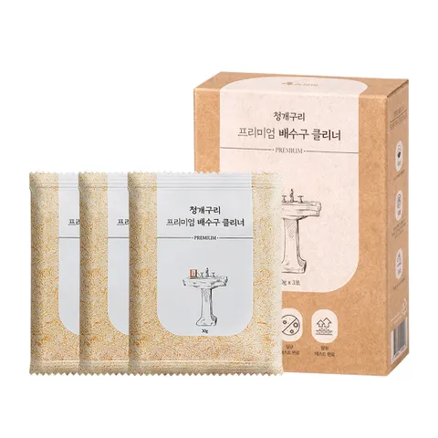 하비비 NEW 팡팡 배수구 클리너 4BOX 12포