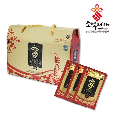 [소백코리아] 홍삼액 프리미엄80ml 30포