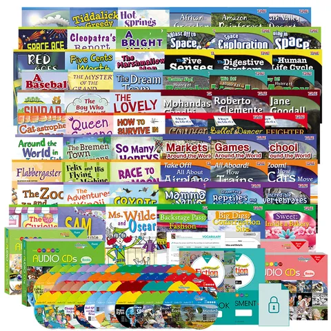 픽션 논픽션 리더스 Level 3 세트 L3.0~3.9 B+CD+워크북+평가문제 Fiction & Non-Fiction Reader (책꽂이 미포함!)