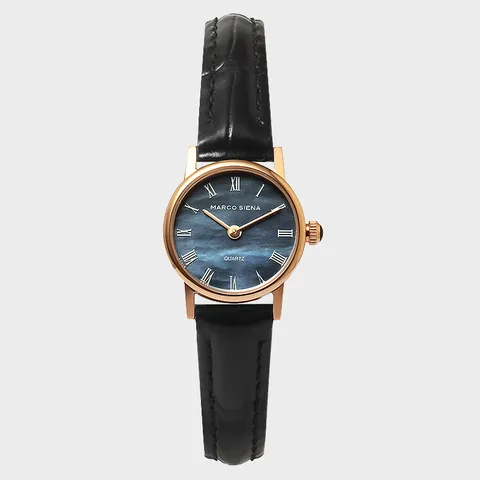 [MARCO SIENA] 마르코시에나 여성시계 MS0110RGB 가죽밴드 손목시계