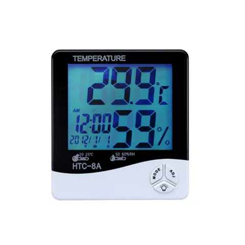 [아홈디] 디지털온습도계 HTC-8A 온도습도계 탁상벽걸이