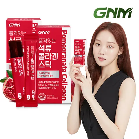 [300달톤] 이성경 석류콜라겐젤리 스틱 2박스 총 30포 / 피쉬콜라겐펩타이드 석류즙