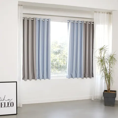 3중직 하모니 암막커튼-작은창