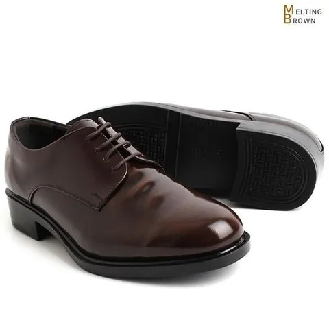 [하프클럽/멜팅브라운]남자 더비슈즈 남성구두 회사원구두 D06