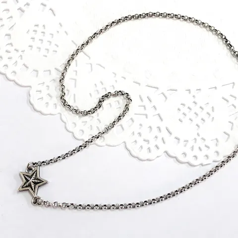 [실버문] 실버스타 목걸이 전체925실버