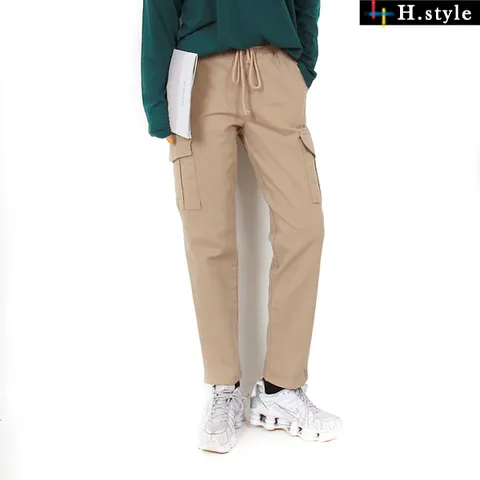 H스타일MBF67바텐카고배기팬츠/슬랙스/빅/밴딩/봄/건빵/일자/통바지/나팔/와이드/조거