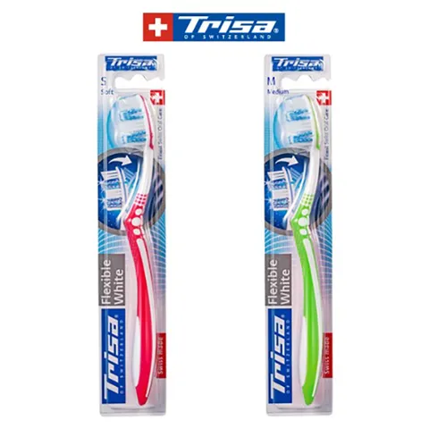 트리사 플렉시블 화이트 칫솔 1개 화이트닝 미백 8495