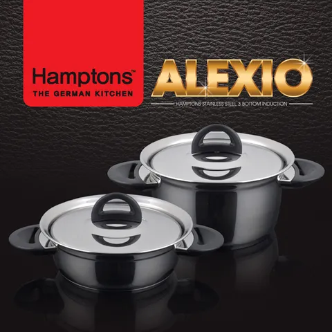 알렉시오 인덕션 냄비 2종 세트 양수 20cm + 전골 20cm