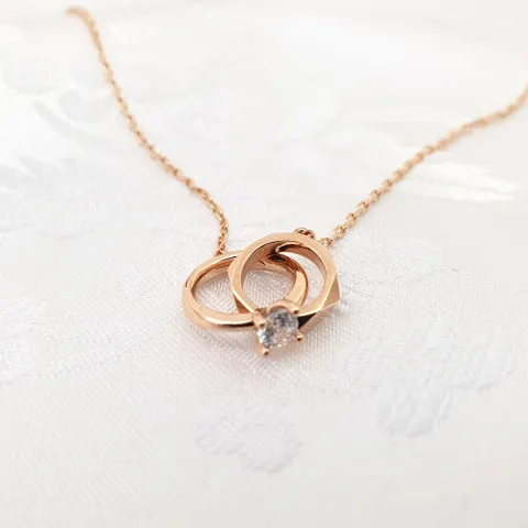 [현골드앤실버] 14k 프로포즈 목걸이