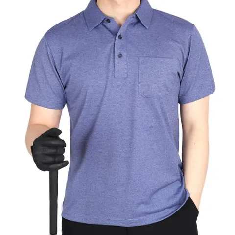 [하프클럽/노블진]노블진 잔줄카라 기능성 반팔티 3종 택