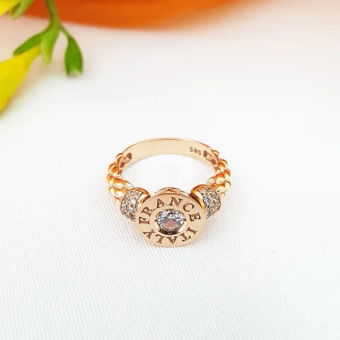 [현골드앤실버] 18k 볼드한 서클 반지