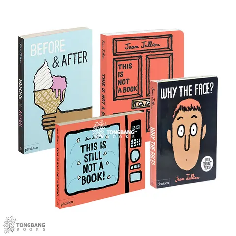[영어원서] 장 줄리앙 Jean Jullien 보드북 4종 세트 - Board book