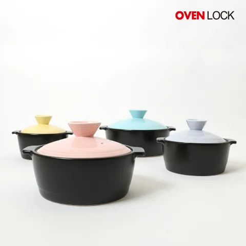 오븐락 컬러 내열뚝배기 소