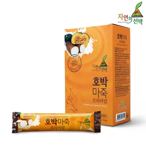 [자연의선택] 호박마죽 프리미엄 300g 스틱형 30gx10포