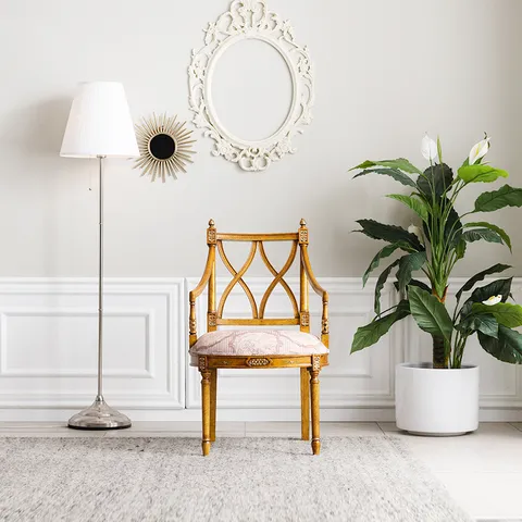 [퍼니프랑] 수입 유럽형 빈티지 엔틱가구 TR 31 클래식 1인 엔틱 컬러 소파 의자