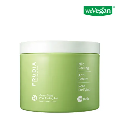 청포도 포어 필링 패드 70매/저자극 각질제거 모공 비건 왕손 패드