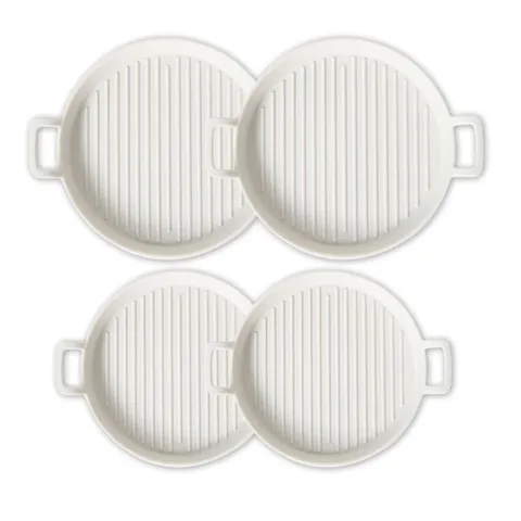 라임올리브 PP 그릴 멀티 플레이트 원형 L 2P + S 2P