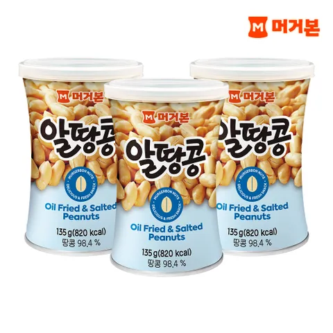 알땅콩 135g 3캔