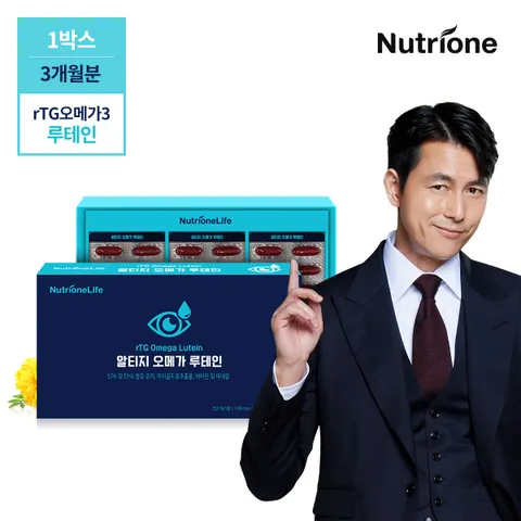 [뉴트리원]정우성 알티지 오메가 루테인 90캡슐/3개월분