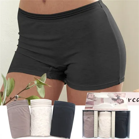 [하프클럽/제이투와이]슬림 여성용 드로즈 네모팬티 3매