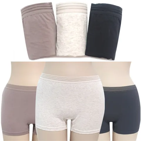 [하프클럽/제이투와이]여성 드로즈 4각 팬티 3p