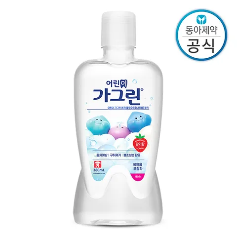 가그린 어린이용 딸기 380ml