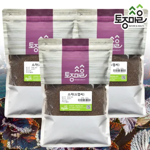국산 소자[자소엽씨] 600g X 3팩