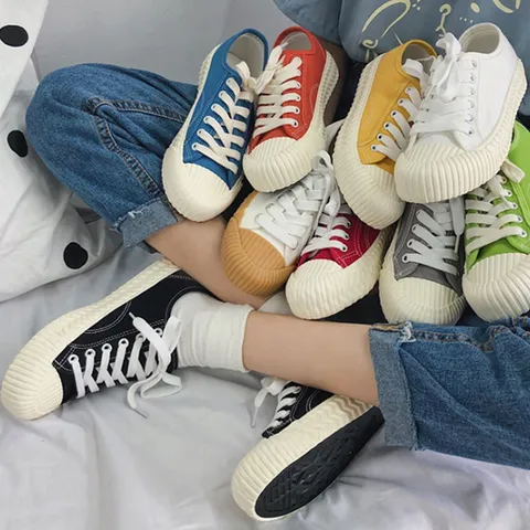6컬러 스니커즈 여자슬립온 여성단화 데일리 운동화